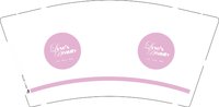 12250725LOVES 9盎司1000个：karen101325 一次性定制纸杯、一次性广告纸杯设计图