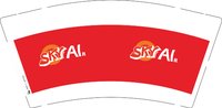 12250729SKRAL9盎司2千：tb984907038 一次性定制纸杯、一次性广告纸杯设计图
