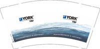 （印500只修白）12250723YORK9盎司加厚1千个：ywei95 一次性定制纸杯、一次性广告纸杯设计图