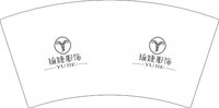 13250819 瑜婕服饰 7盎司5千个：gaoliqin19960926 一次性定制纸杯、一次性广告纸杯设计图