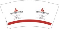 12250805云南礼胜9盎司加厚1万加急：吊打小菜鸡 一次性定制纸杯、一次性广告纸杯设计图
