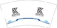 3140810 派客电竞馆  9盎司一万个：250810-320240371363487 一次性定制纸杯、一次性广告纸杯设计图