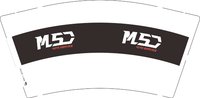 13250903 MSD 9盎司1千个：糖宝宝次糖糖 一次性定制纸杯、一次性广告纸杯设计图