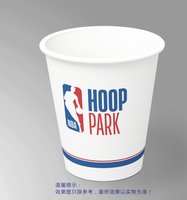 12250825 HOOP PARK 9盎司1千个：三友兮 一次性定制纸杯、一次性广告纸杯设计图