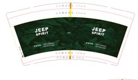 16250826 JEEP SPIRIT 9盎司5千：半颗糖的诱惑6 一次性定制纸杯、一次性广告纸杯设计图