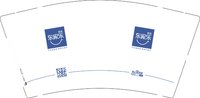 （印500只修白）12250815东家乐9盎司加厚1千个：专属ouyang725 一次性定制纸杯、一次性广告纸杯设计图