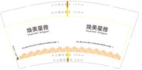 3140828 焕美星颜 9盎司2000个：250828-310305134272373 一次性定制纸杯、一次性广告纸杯设计图