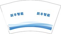 12250815跃丰智能12盎司1000个：lenglei_1982 一次性定制纸杯、一次性广告纸杯设计图