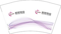 12250818和盟物业12盎司1千个（1000个黑高盖）：flyfishing_pro（微信1） 一次性定制纸杯、一次性广告纸杯设计图