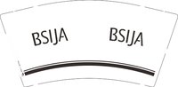 12250809BSIIA9盎司1千：阿芬的美好 一次性定制纸杯、一次性广告纸杯设计图