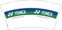 12250823YONEX9盎司1千：范特西czy（微信） 一次性定制纸杯、一次性广告纸杯设计图