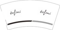12250824 伊芙丽 7盎司2千个：七秒的记忆1030 一次性定制纸杯、一次性广告纸杯设计图