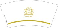 12250828 东禅 9盎司1千个：dengmin851103 一次性定制纸杯、一次性广告纸杯设计图