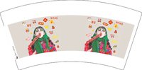 12250827暴富 7盎司1000个：小小s鱼鱼 一次性定制纸杯、一次性广告纸杯设计图