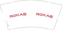 12250819ROKAE 9盎司1000个：书卷_笔乱 一次性定制纸杯、一次性广告纸杯设计图