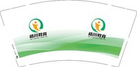 12250820（改） 格川教育 9盎司1千个：xiaoce163 一次性定制纸杯、一次性广告纸杯设计图