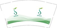 12250922生命之元9盎司1千个：tb5571150 一次性定制纸杯、一次性广告纸杯设计图