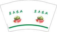 12250926岩兵农业12盎司1千个：西门吹雪19805382 一次性定制纸杯、一次性广告纸杯设计图