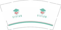 12250909 VIVIAN 9盎司1千个：cd911027 一次性定制纸杯、一次性广告纸杯设计图