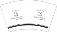 12250917NAIL12盎司1千个（集运仓费用已付）：tb520688971 一次性定制纸杯、一次性广告纸杯设计图