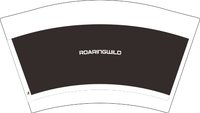 12250923 （改）ROARINGWILD 12盎司2千：庆庆997 一次性定制纸杯、一次性广告纸杯设计图