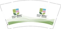 12250911痘妍社9盎司1千个：孩子妈咪买东西 一次性定制纸杯、一次性广告纸杯设计图