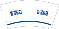12250924（有改）联瑞新才9盎司加厚1千个：红富士0610 一次性定制纸杯、一次性广告纸杯设计图