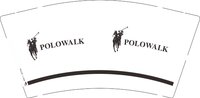 12251003POLOWALK9盎司1千：tb357252600119 一次性定制纸杯、一次性广告纸杯设计图