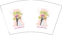 12250913 Chen Li&Xiao Han 12盎司1千个：桃子qwertyuiop 一次性定制纸杯、一次性广告纸杯设计图