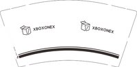 12250929 XBOXONEX 9盎司1千个：美美妹妹啊 一次性定制纸杯、一次性广告纸杯设计图