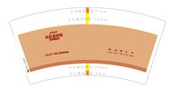 15250912美添思餐 7盎司10000个：百度微信林军（收据880，收据拍照之后再发货） 一次性定制纸杯、一次性广告纸杯设计图