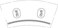 12250923WQB 9盎司2千个：胡玉鸽 一次性定制纸杯、一次性广告纸杯设计图