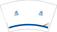 12250925河北高速12盎司2千：love咖啡_1985 一次性定制纸杯、一次性广告纸杯设计图
