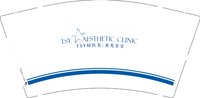 12250917TSY轻医美9盎司加厚1千：tb7411258 一次性定制纸杯、一次性广告纸杯设计图