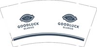 12250929GOODLUCK 9盎司加厚1千个：konglongxiaomao00 一次性定制纸杯、一次性广告纸杯设计图