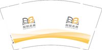12250929 帮帮未来 9盎司加厚1千个：tb3714007 一次性定制纸杯、一次性广告纸杯设计图
