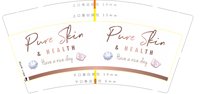12250910HEALTH9盎司1千个：李家二小姐33 一次性定制纸杯、一次性广告纸杯设计图