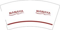 13250930 NANAYA 7盎司1千个：tb001154874942 一次性定制纸杯、一次性广告纸杯设计图