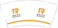 13250928 瑞辰艺术 9盎司1千个：tb209974913 一次性定制纸杯、一次性广告纸杯设计图