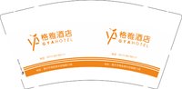 12250916格雅酒店9盎司1千：tb317117862 一次性定制纸杯、一次性广告纸杯设计图