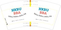 12250912HKBUBBA7盎司1千个：Karin（对公） 一次性定制纸杯、一次性广告纸杯设计图