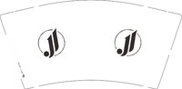 12250927 JI9盎司1000个：你好有你快递（微信） 一次性定制纸杯、一次性广告纸杯设计图