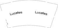 12250913 （有改）Lucafes 9盎司2千个：taoqiyusu 一次性定制纸杯、一次性广告纸杯设计图