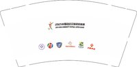 12250923 2025中国社区足球 9盎司加厚1000个：zoomapo 一次性定制纸杯、一次性广告纸杯设计图