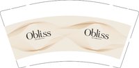 12250917OBLISS9盎司加厚1千（一千一箱）（同数量白高盖）：tb248635481621 一次性定制纸杯、一次性广告纸杯设计图