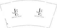 11250917JE9盎司1千个（1000个白高盖）：温情19991012 一次性定制纸杯、一次性广告纸杯设计图
