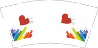 12250922舞悦南方舞蹈9盎司2千个：lovetoki 一次性定制纸杯、一次性广告纸杯设计图