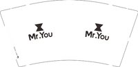 12250906MrYou9盎司加厚1千个：amber呢 一次性定制纸杯、一次性广告纸杯设计图