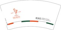 12250919 b365 7盎司2千个：严天宏 一次性定制纸杯、一次性广告纸杯设计图