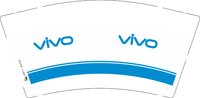 12251015 （改）vivo 9盎司1千：小小小盈0820 一次性定制纸杯、一次性广告纸杯设计图